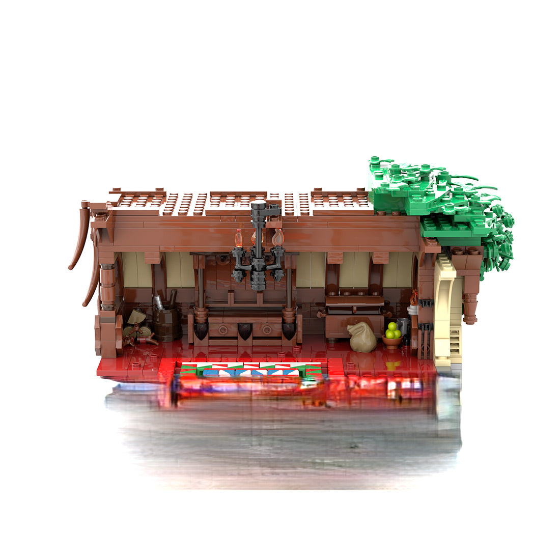 Medieval Cavern Dwelling M2 Modular Reception Hall Building Blocks