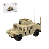 Desert HUMVEE 1 Modern Military Vehicle Building Blocks