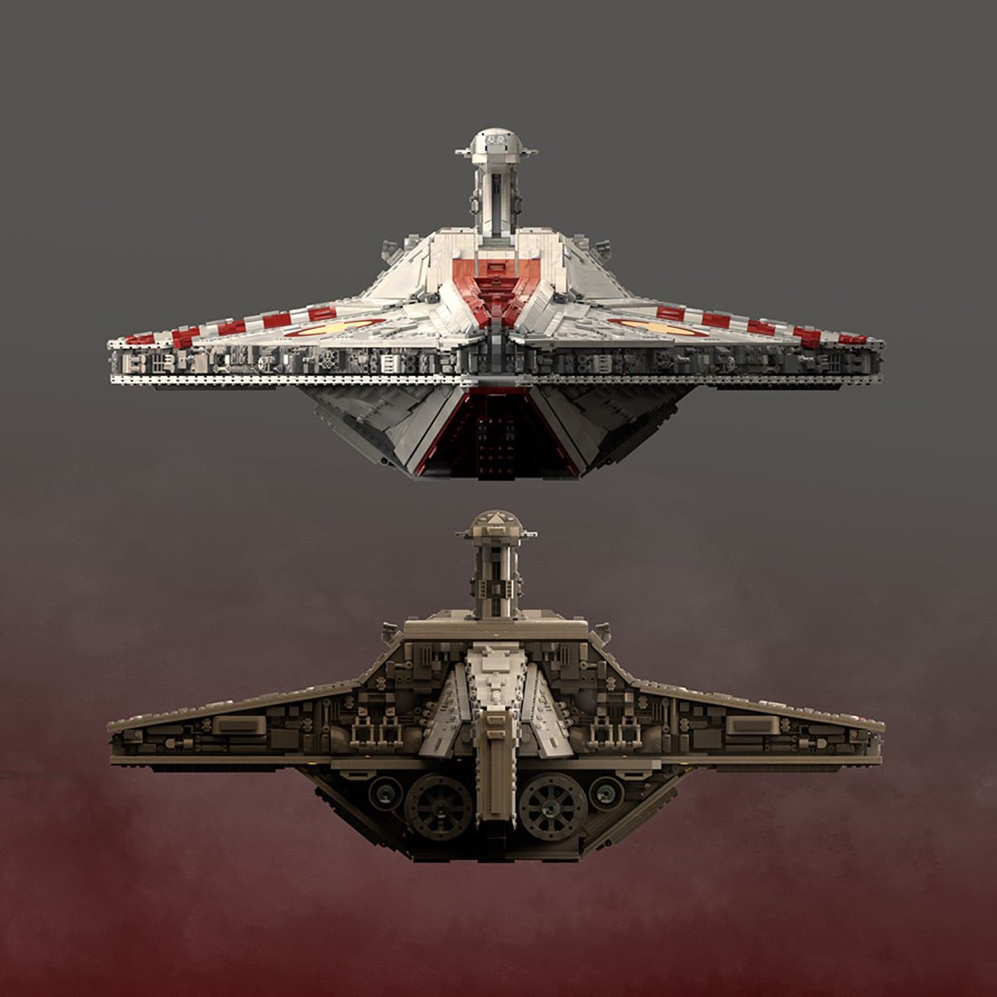 Acclamator-Class Assault Ship Building Blocks-LesDiy-Building Blocks-