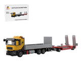 MOC-264405 6x4 Truck & Low-Bed Trailer Building Blocks
