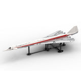 1:80 Scale B2707-200 TWA Supersonic Passenger Aircraft Building Blocks