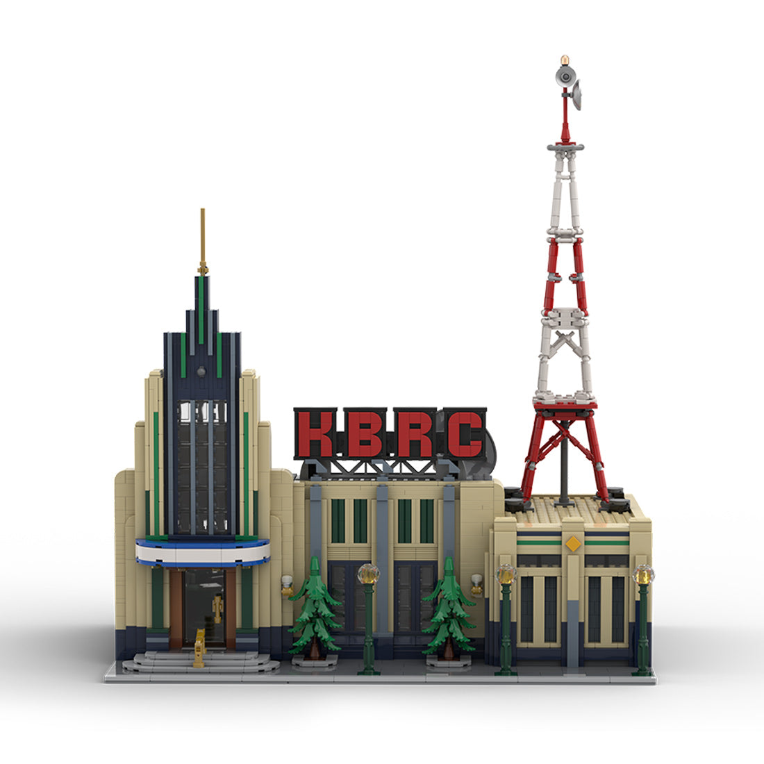 MOC-226314 Brick FM Radio Station Building Blocks