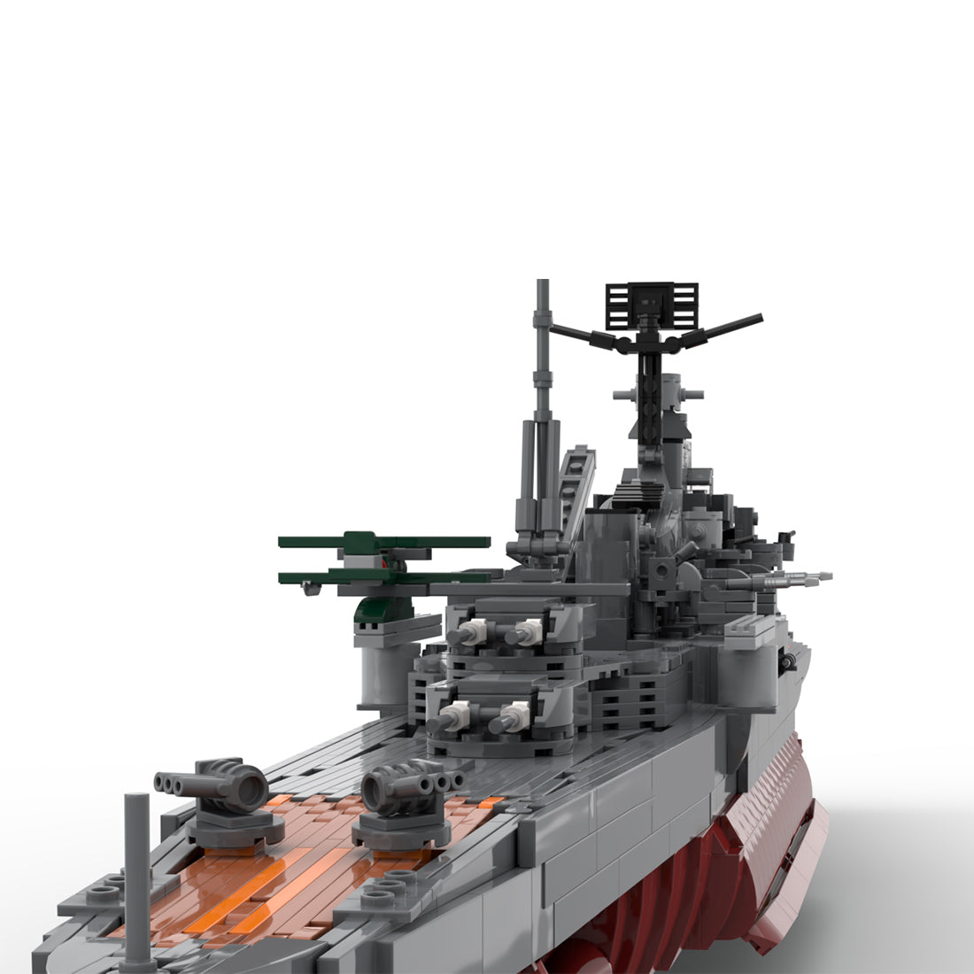 1:200 Scale IJN Atago Takao-Class Heavy Cruiser Building Blocks