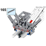 Sci-Fi Dropship & Armored Walker Combo MOC Building Block