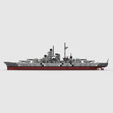 1/485 Scale WWII German Bismarck Military Building Blocks