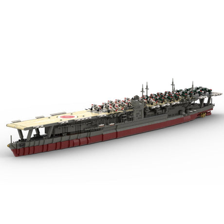 Akagi Aircraft Carrier Building Blocks-LesDiy-Building Blocks-