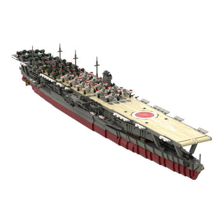 Akagi Aircraft Carrier Building Blocks-LesDiy-Building Blocks-
