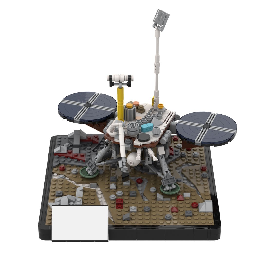 American Phoenix Mars rover Building Blocks - LesDiy - 