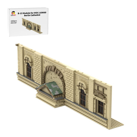 B - 13 Module for MOC - 169060 Berlin Cathedral Building Blocks - LesDiy - 