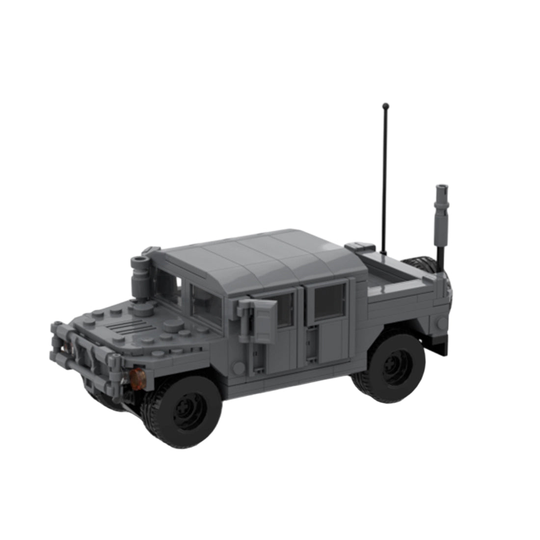 Urban HUMVEE 6 Modern Military Vehicle Building Blocks
