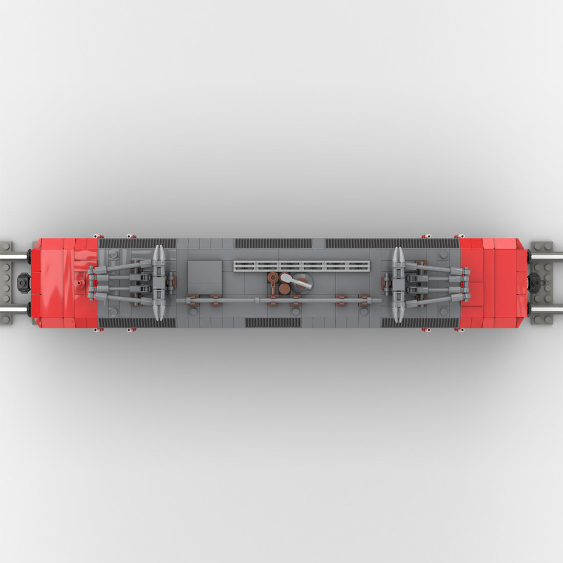 MOC-222330 Electric Locomotive BR143 of the DBAG Building Blocks-Dynamic