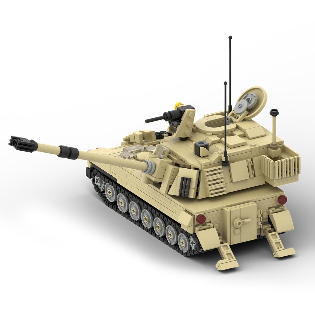 MOC-152147 1/35 Scale M-109 PALADIN | 155mm Howitzer Building Blocks