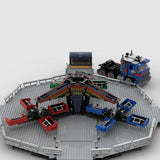 MOC- 201775 Fairground Twist Ride Building Blocks
