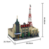 MOC-226314 Brick FM Radio Station Building Blocks