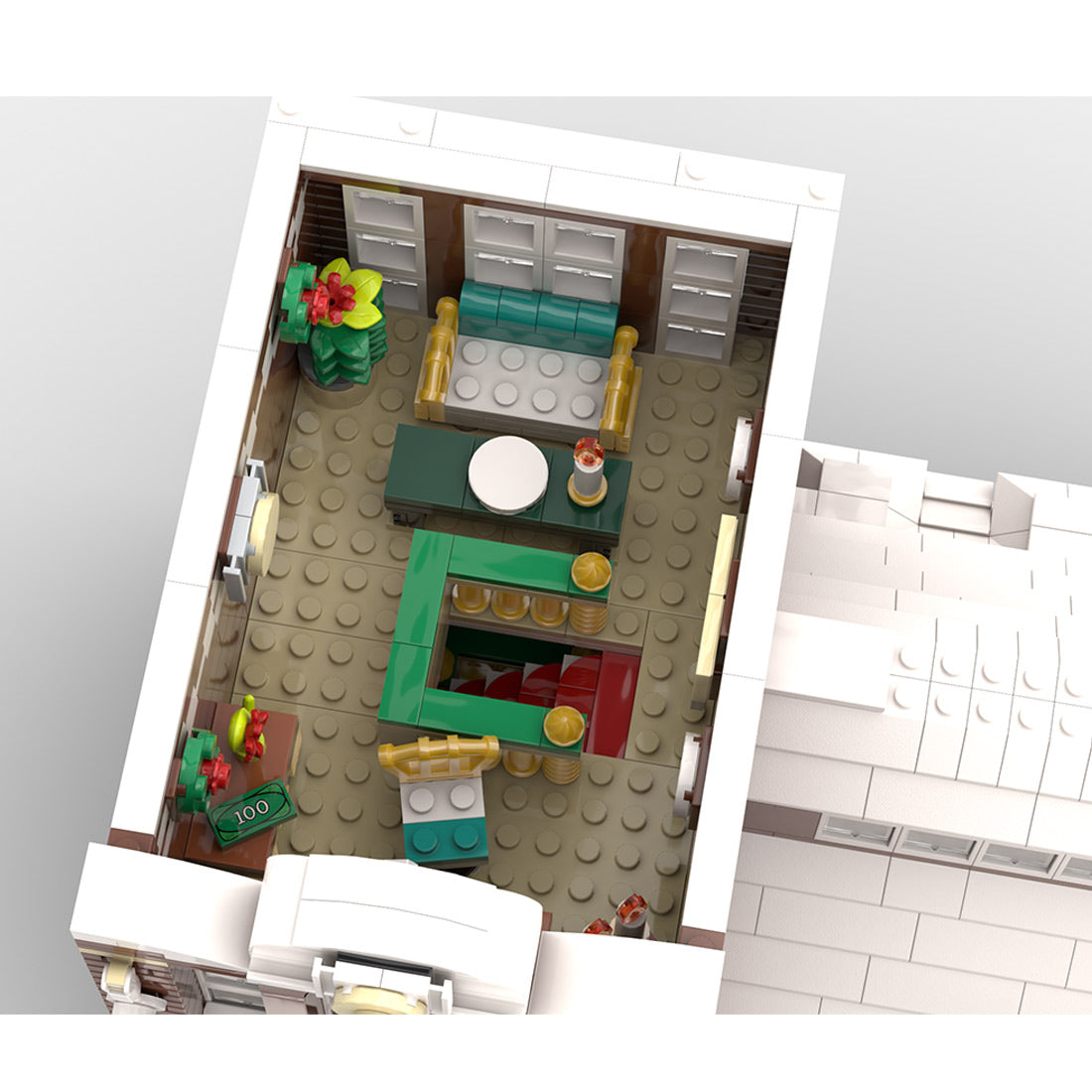 MOC-202485 Old Toy Factory - 21330 Home Alone Modification Building Blocks