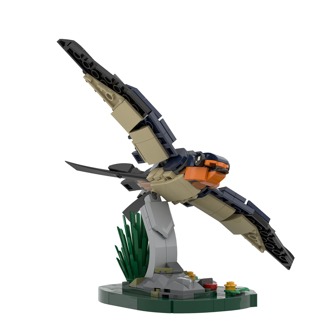 MOC-256899 Barn Swallow Building Blocks