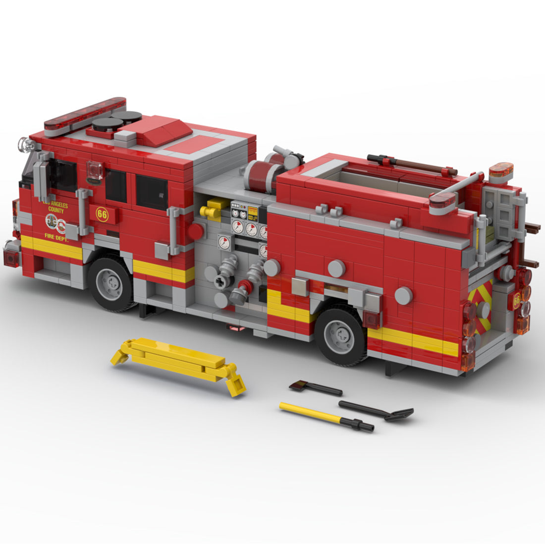 MOC-255001 2006 KME Predator Severe Fire Engine LACoFD Building Blocks