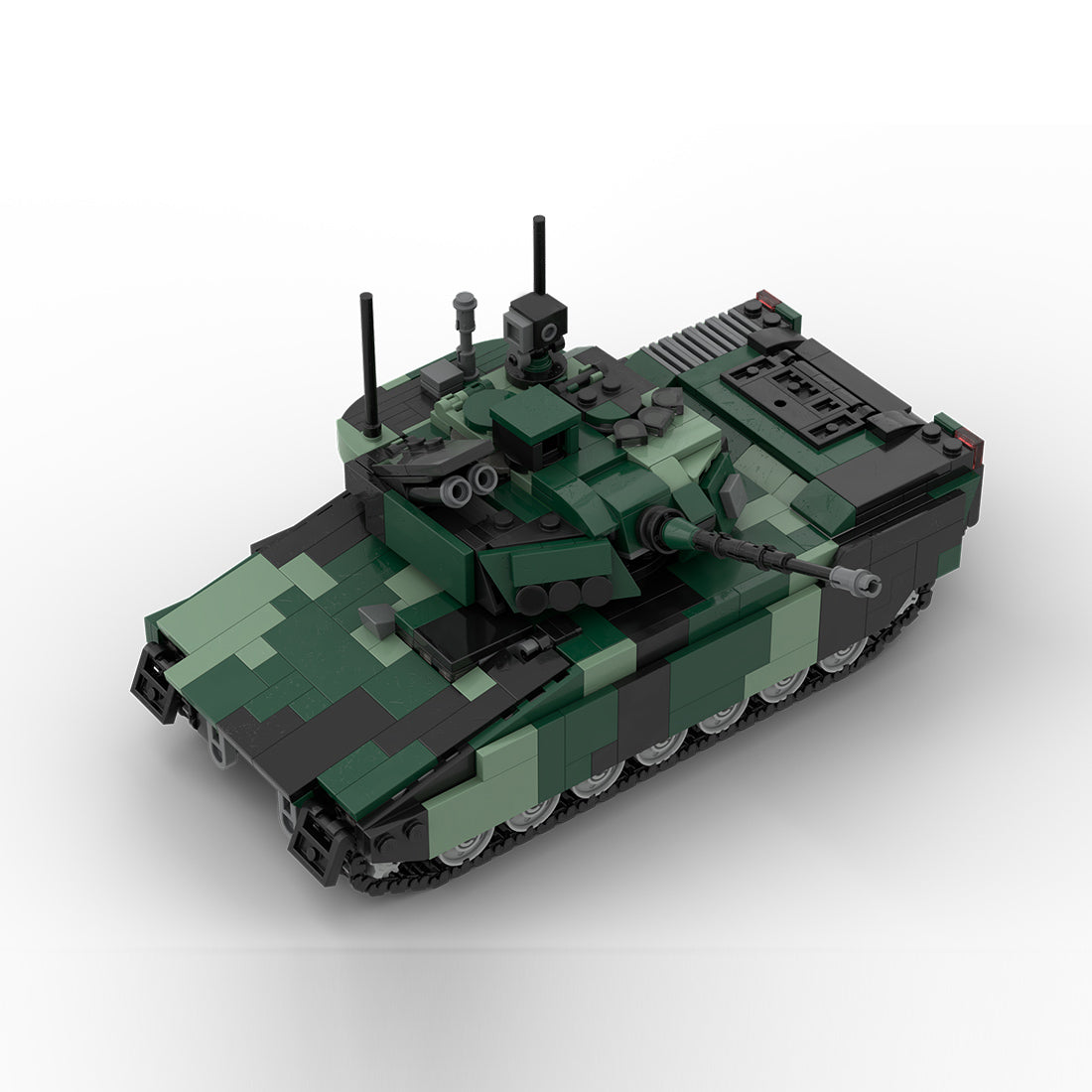 MOC-240747 1/35 Scale Nordic Tracked Armored Vehicle Building Blocks