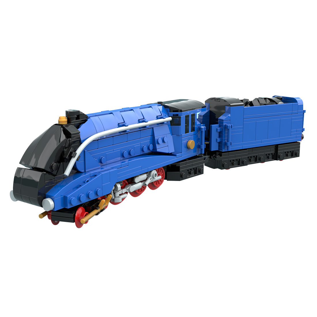 MOC-253027 LNER Class A4 Mallard Steam Locomotive Building Blocks