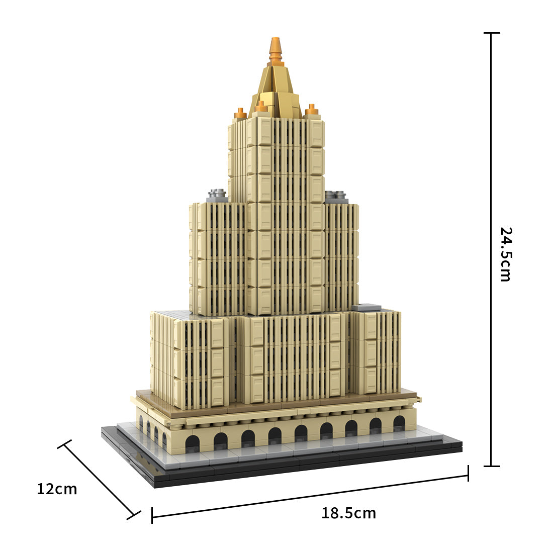 MOC-239057 1:800 Scale New York Life Building Blocks