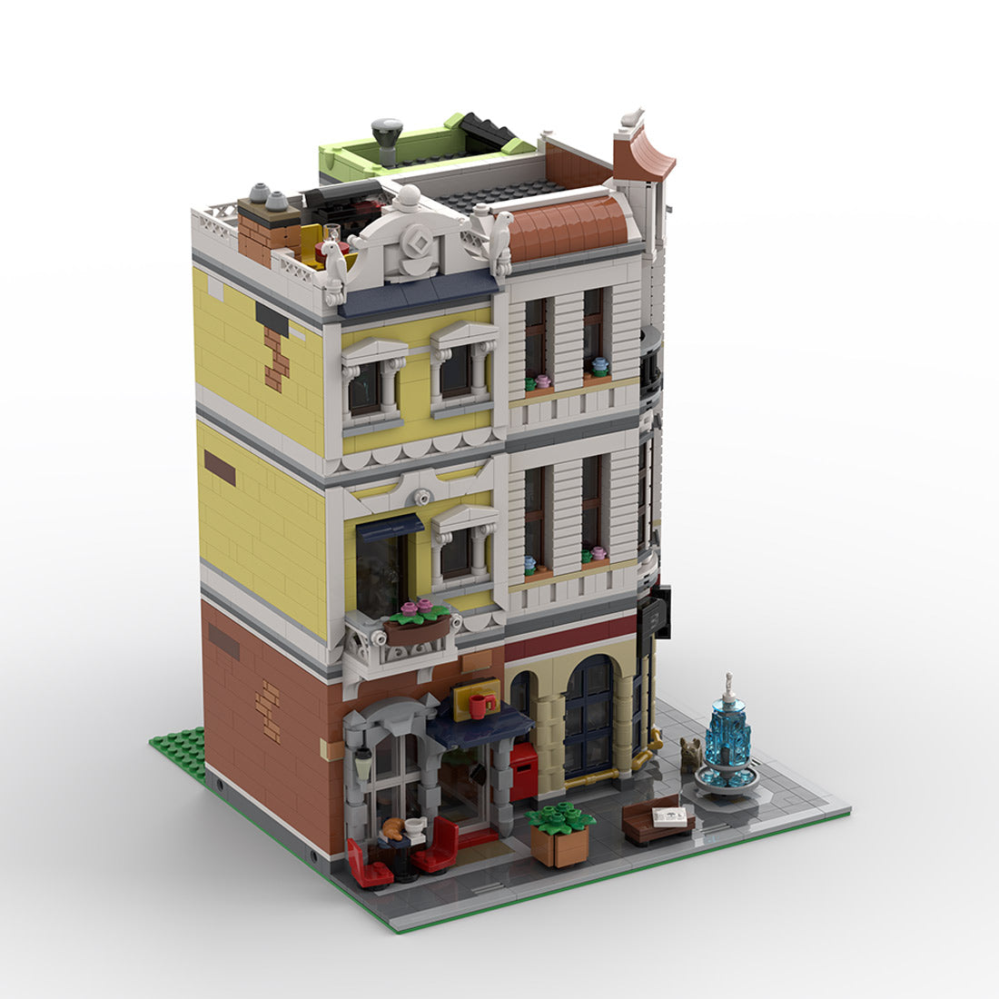 MOC-234260 Post office on the corner Building Blocks