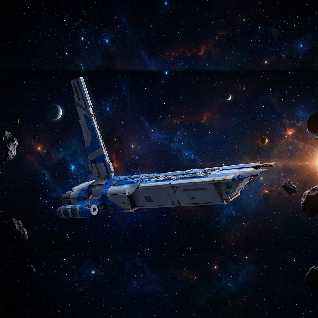 Space Cruiser Building Blocks