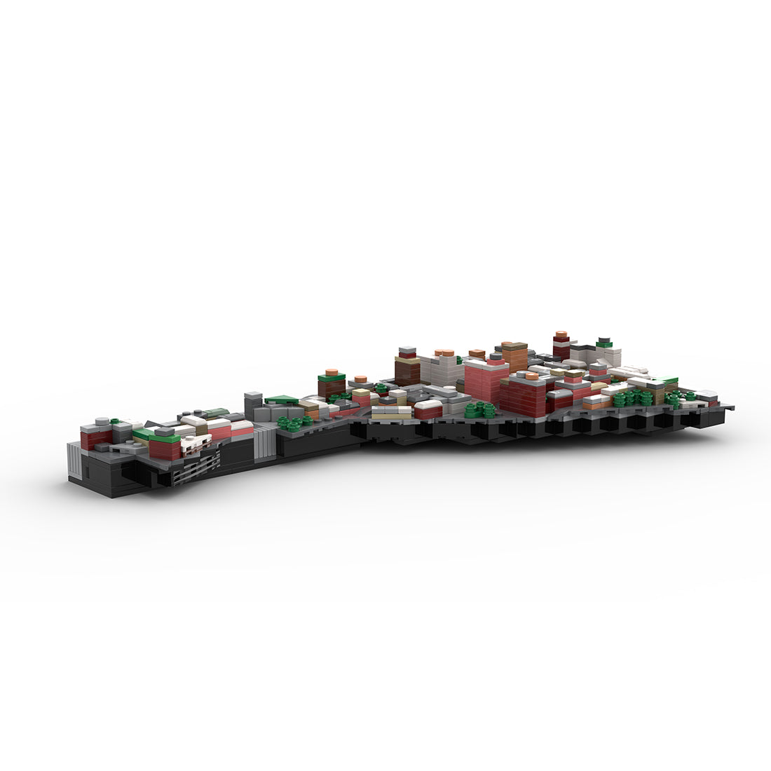 MOC-225884 1/2000 Scale Lower Manhattan - WestVillage Module 1 Building Blocks