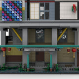 MOC-154224 Modular East Asian Urban Street View Building Blocks