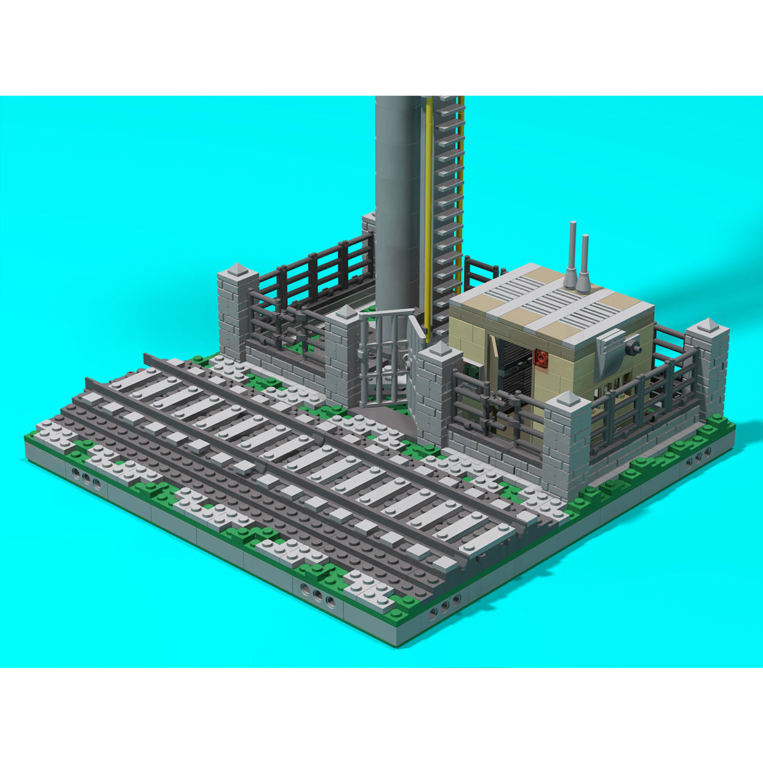 MILS 5G Signal Tower Building Blocks