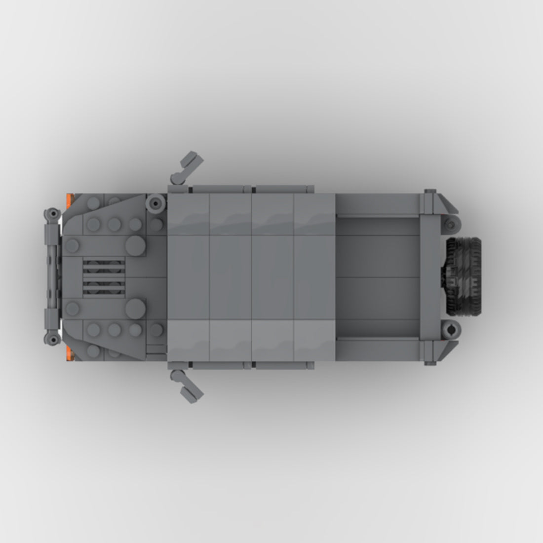 Urban HUMVEE 6 Modern Military Vehicle Building Blocks