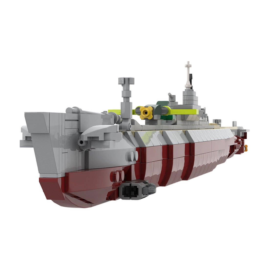 MOC-263474 1:200 Scale IJN I-400 Class Submarine Aircraft Carrier Building Blocks