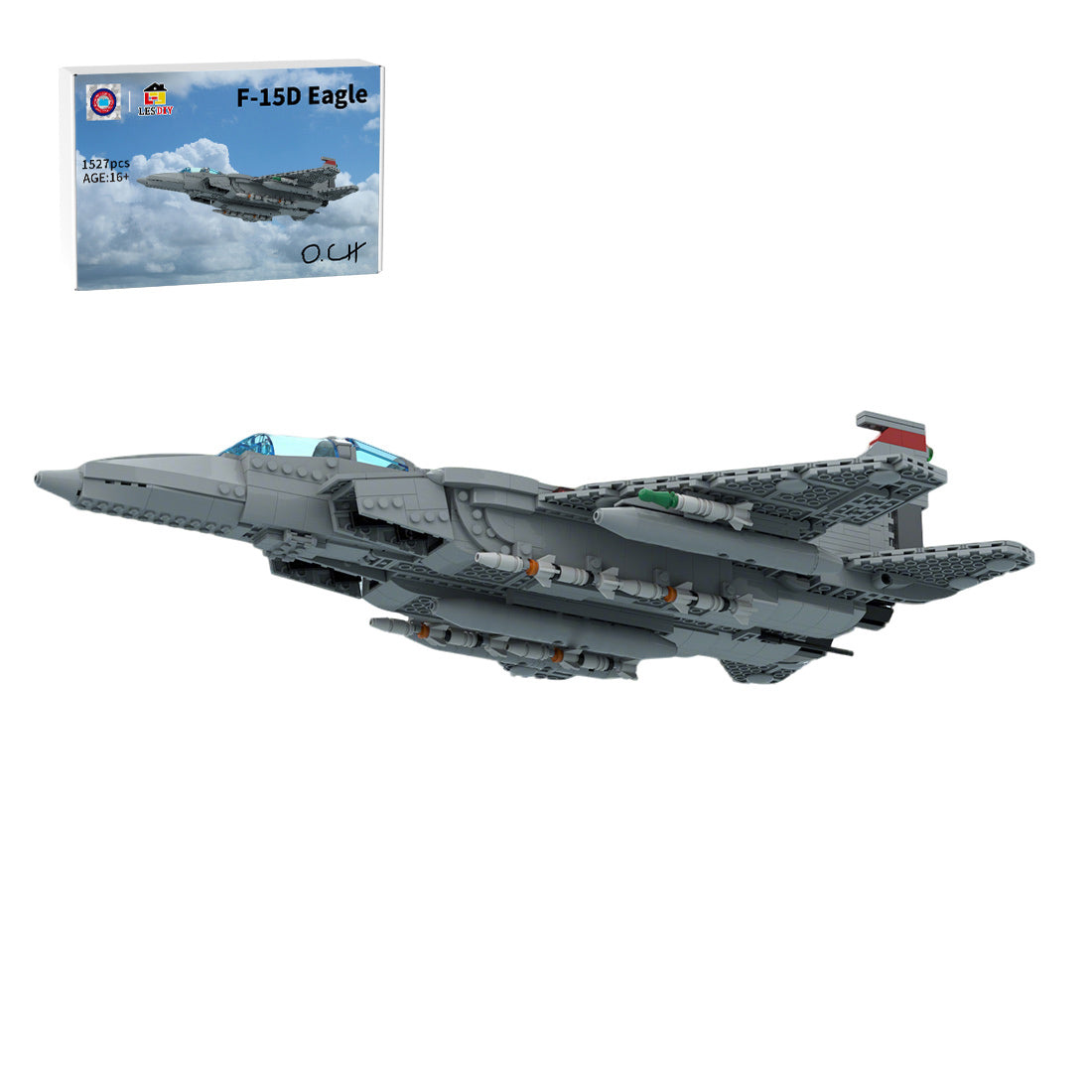 MOC-210105 F-15D Eagle Building Blocks