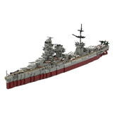 IJN Hyuga WWII Aviation Battleship Building Blocks