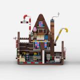 MOC-199764 Winter village pastry shop Building Blocks