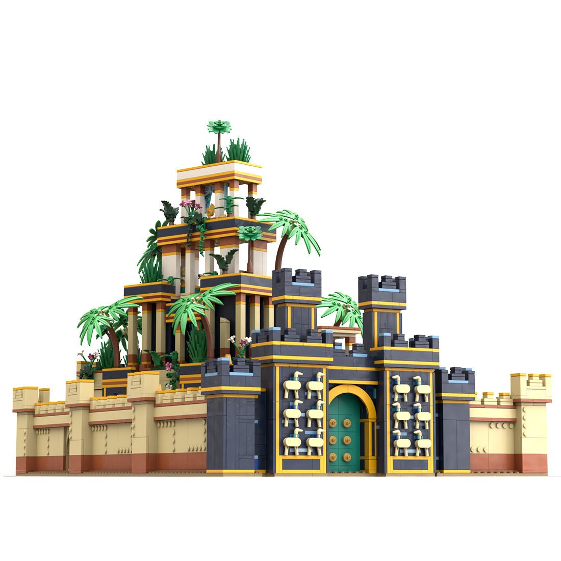 Babylonian Palace Building Blocks - LesDiy - Building Blocks - 