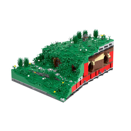 Bag End Modular Building Blocks - The First Section - LesDiy - Building Blocks