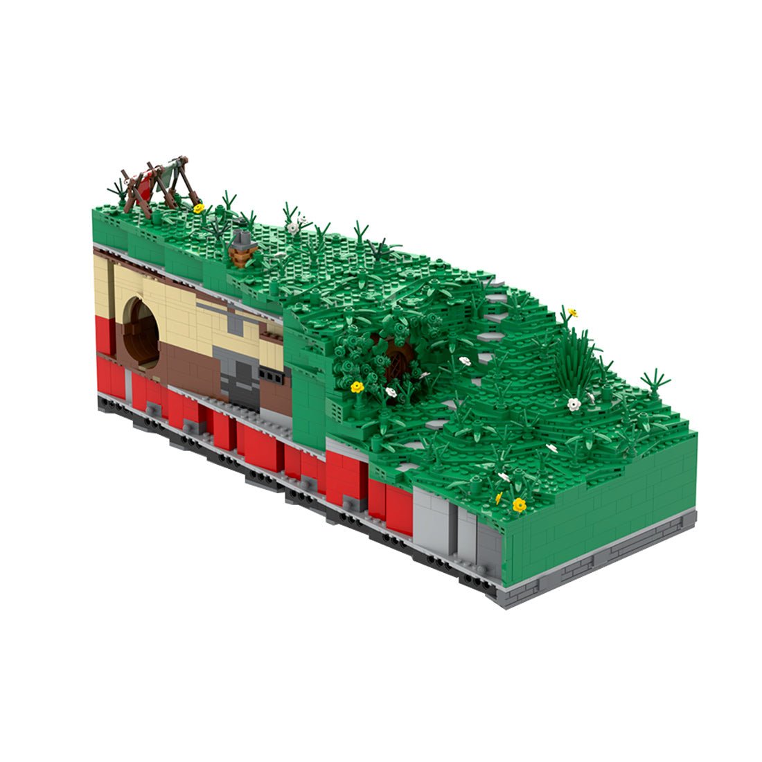 Bag End Modular Building Blocks - The First Section - LesDiy - Building Blocks