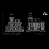 Victorian French Estate European Villa Building Blocks