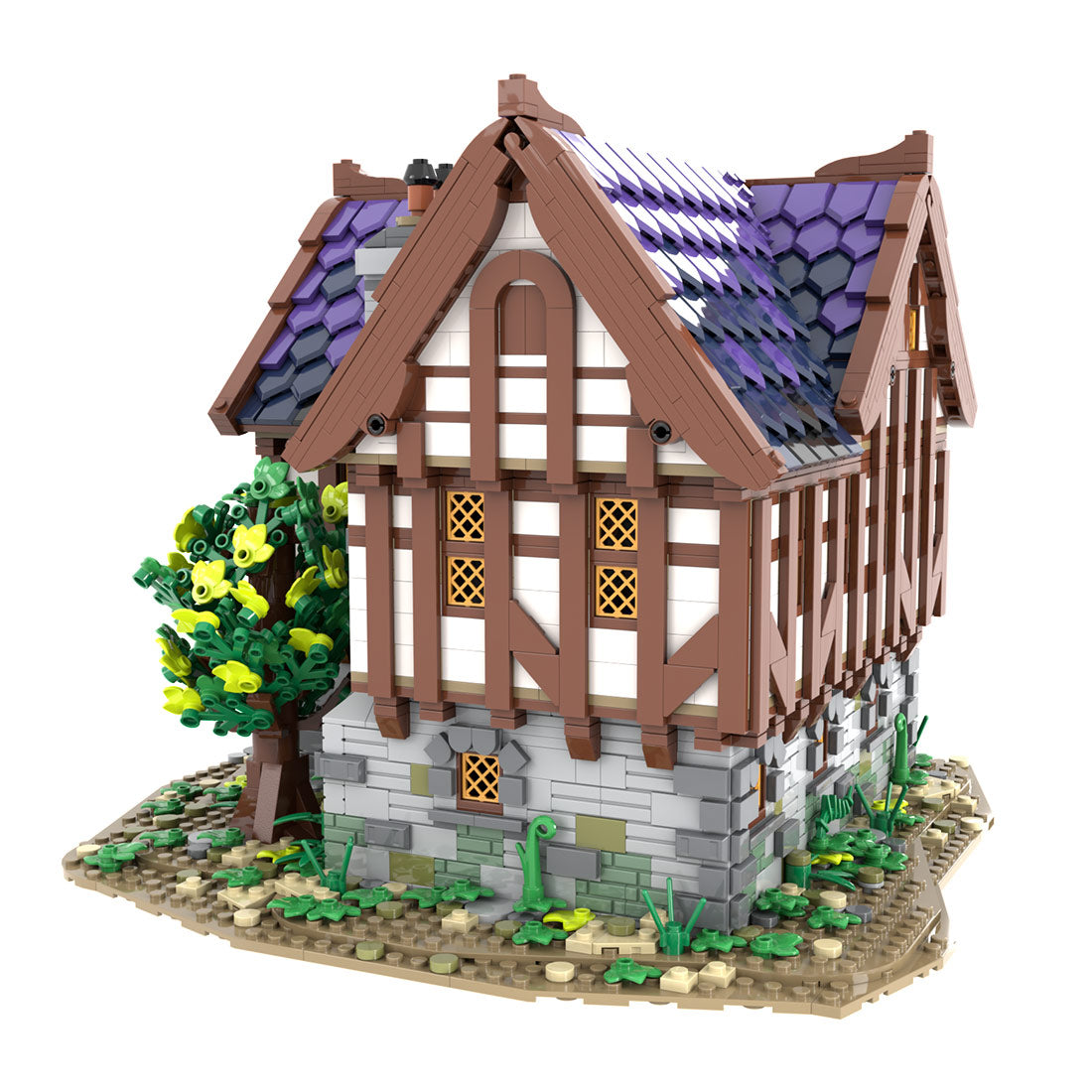 MOC-202047 Medieval Tavern & Inn Building Blocks