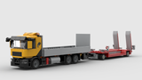 MOC-264405 6x4 Truck & Low-Bed Trailer Building Blocks