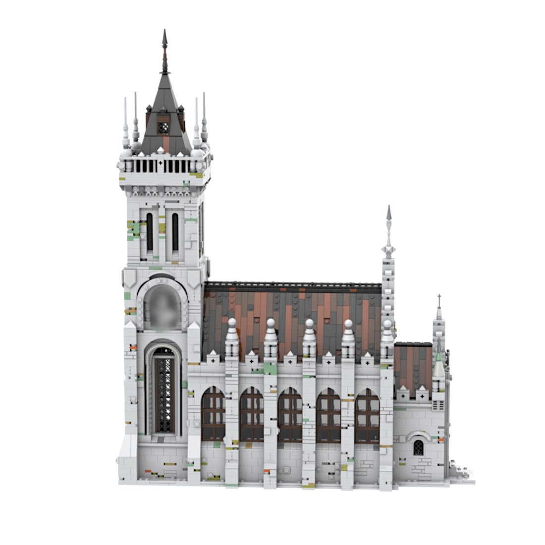 MOC-207213 Gothic Church Building Blocks