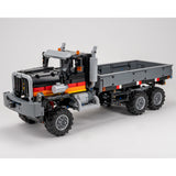 MOC-219862 6x6 Off-Road Retro Truck 1:20 Scale Building Blocks