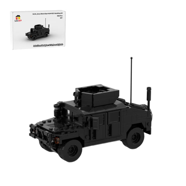Black Ops HUMVEE 1 Building Blocks-LesDiy-Building Blocks-