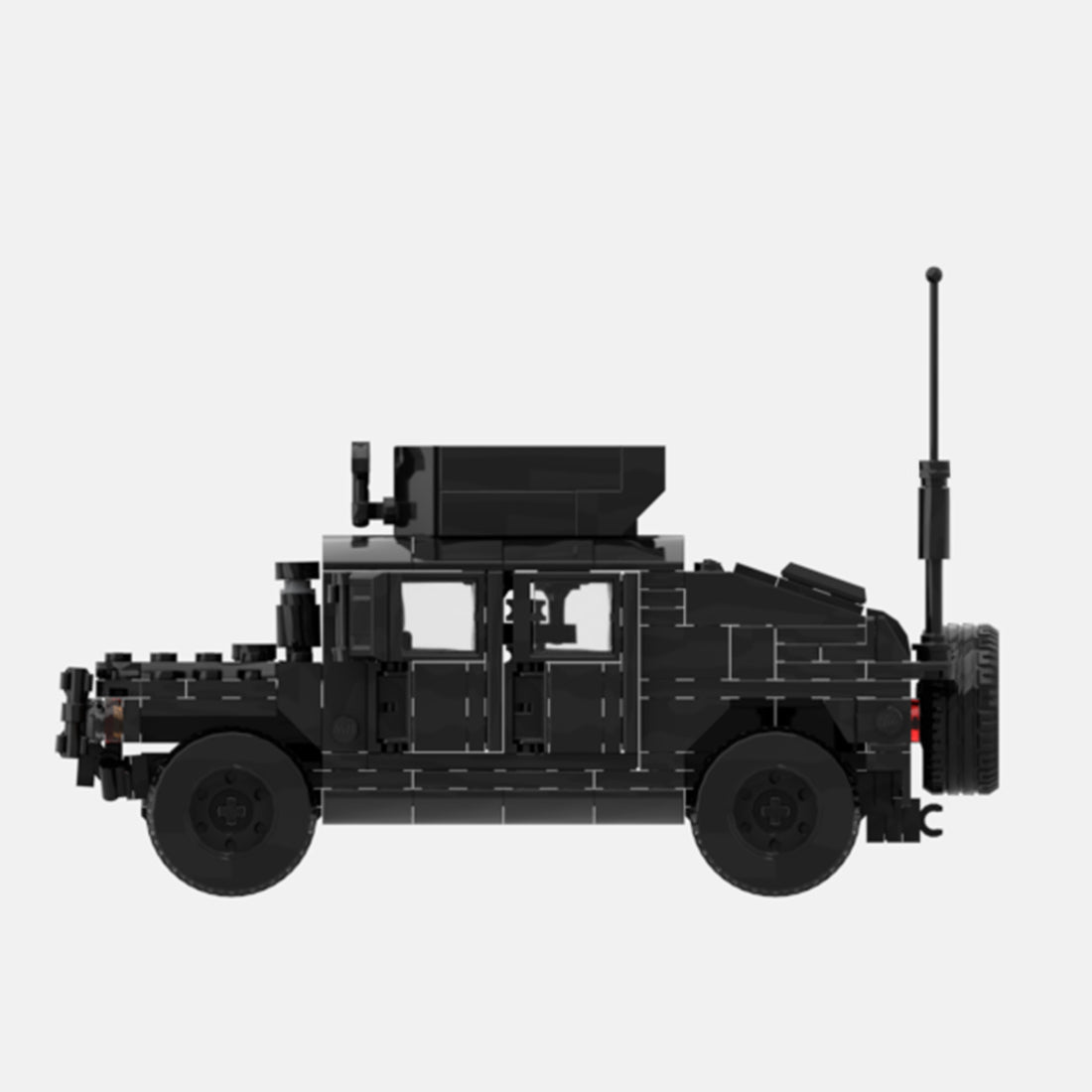 Black Ops HUMVEE 1 Building Blocks-LesDiy-Building Blocks-