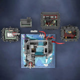 Black Pirate Watchtower Building Blocks-LesDiy-MOC-
