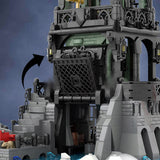 Black Pirate Watchtower Building Blocks-LesDiy-MOC-