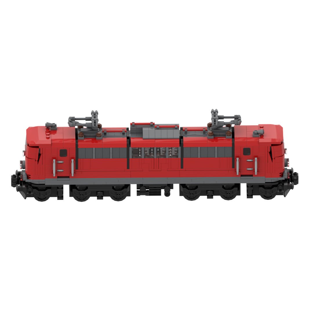 BR151 German Heavy-Duty Electric Locomotive Building Blocks-LesDiy-Locomotive-