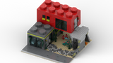 MOC-248880 Atlantis-Inspired City House Building Blocks