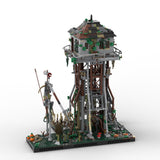 MOC-122044 Halloween Haunted Watchtower Building Blocks