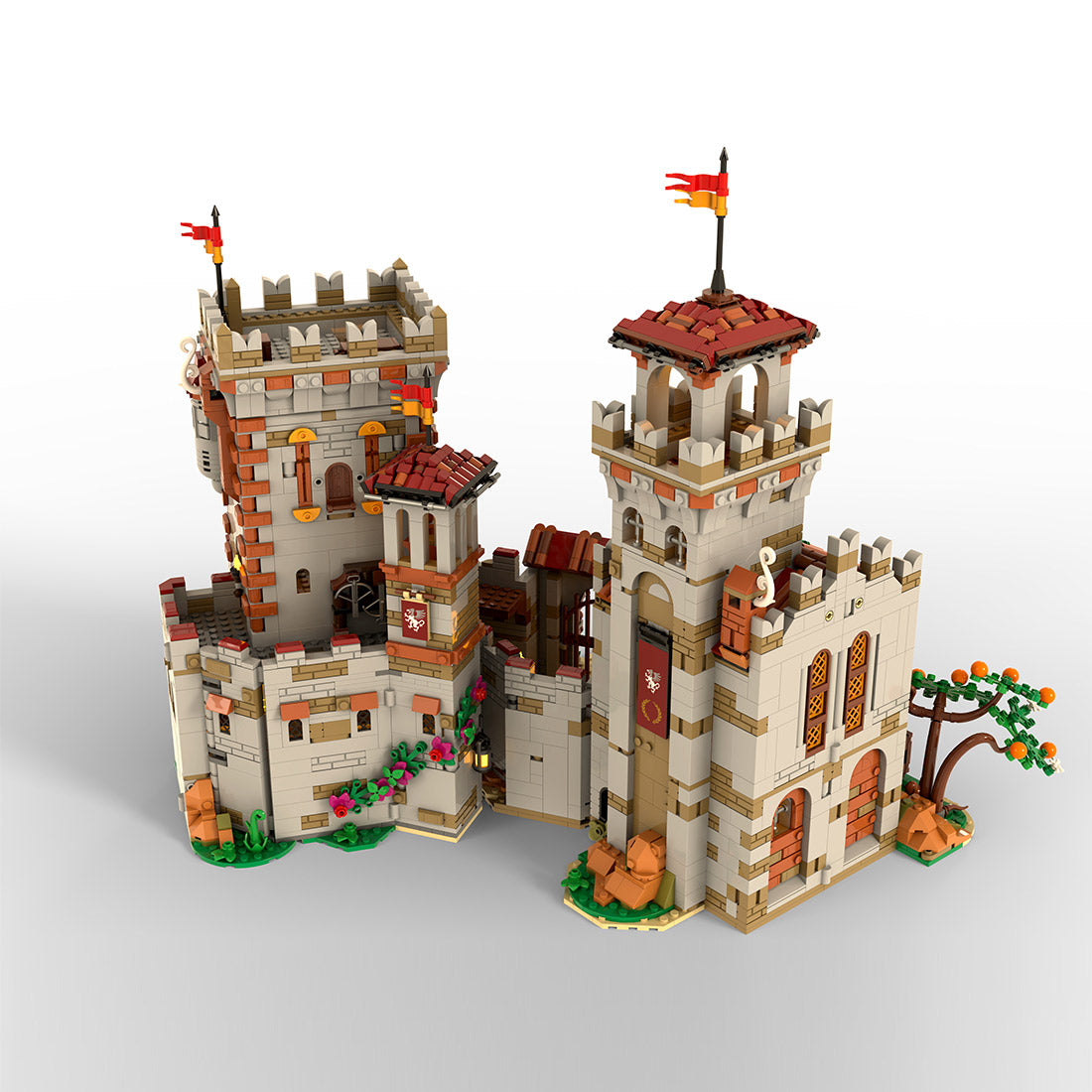 Valley Castello Medieval Valley Castle Building Blocks